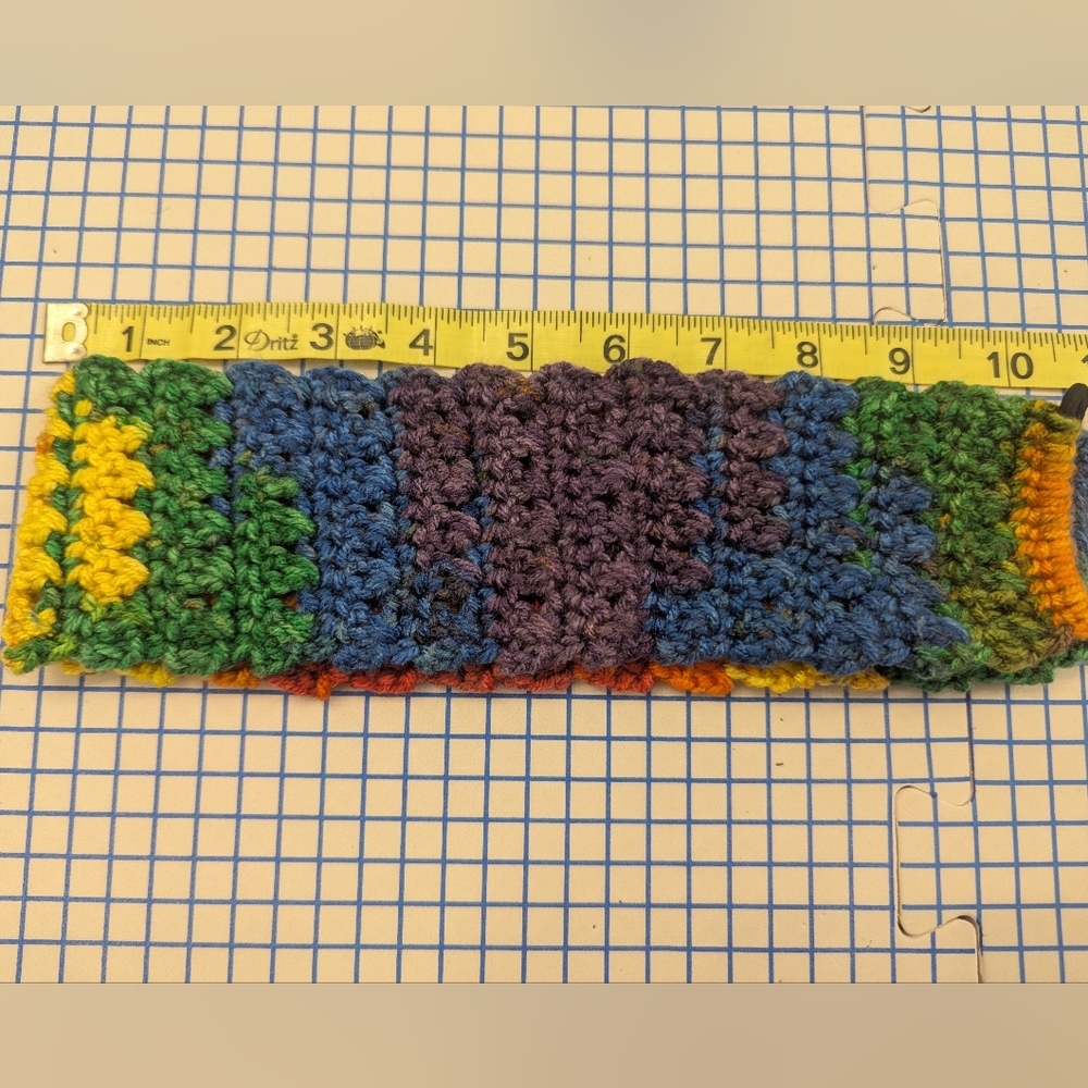 Multicolor Handmade Crochet Headband